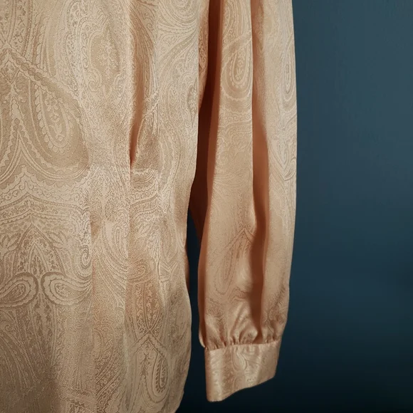 Geoffrey Alexander for Private Agenda Vintage Silk Blouse - Picture 3 of 8